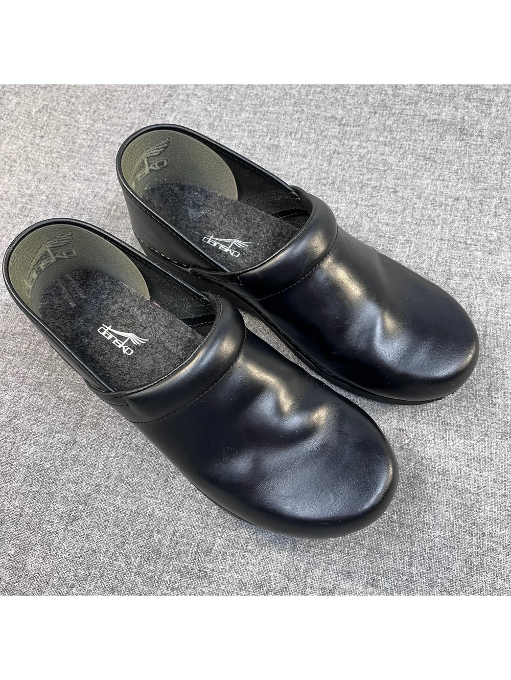 Dansko Black XP Clogs 43 (Women's 11.5/12, Men's 10/10.5)